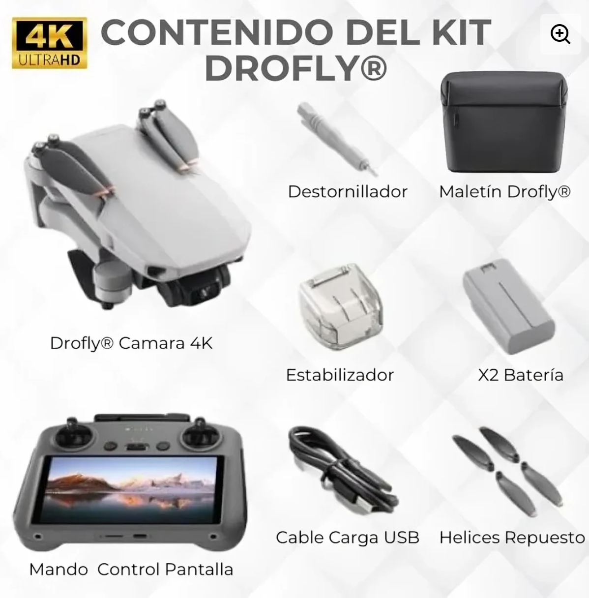 🚁 4K Dual Camera Drone + Free Case