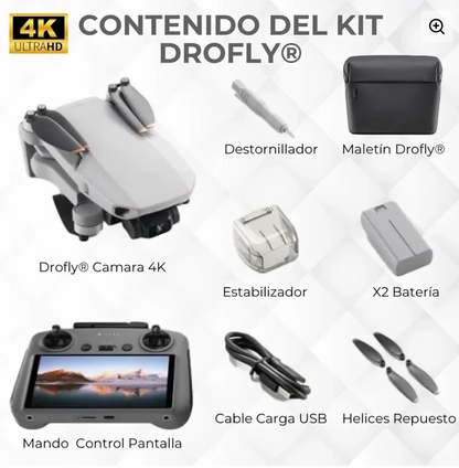 🚁 4K Dual Camera Drone + Free Case