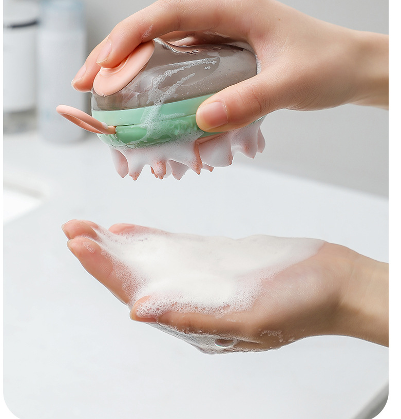 🐶 2-in-1 Pet Massage Bath Brush